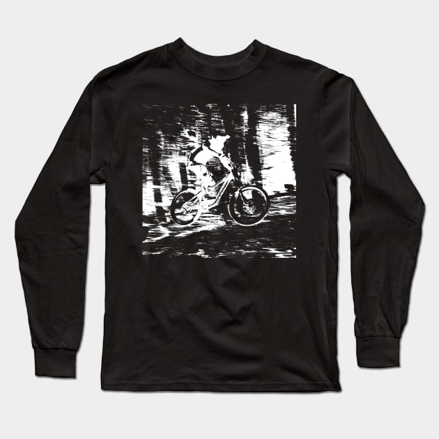 mtb Long Sleeve T-Shirt by rickylabellevie